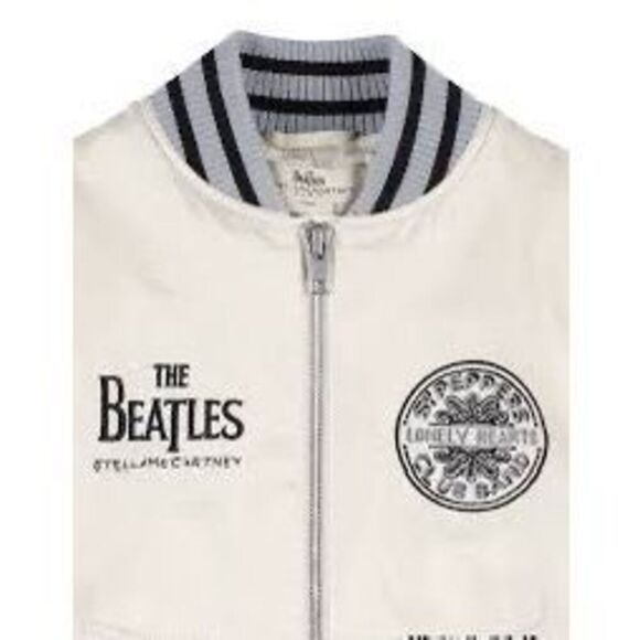 NWT Stella McCartney “Get Back” bomber kids jacket Size 5 - Picture 3 of 9